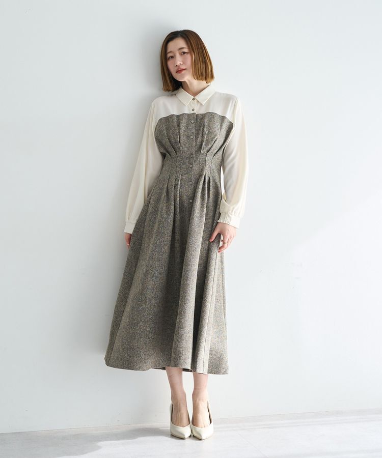 YECCA VECCA「ベアドッキングワンピース」|ワンピース|