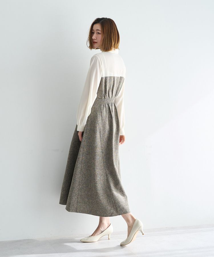 YECCA VECCA「ベアドッキングワンピース」|ワンピース|