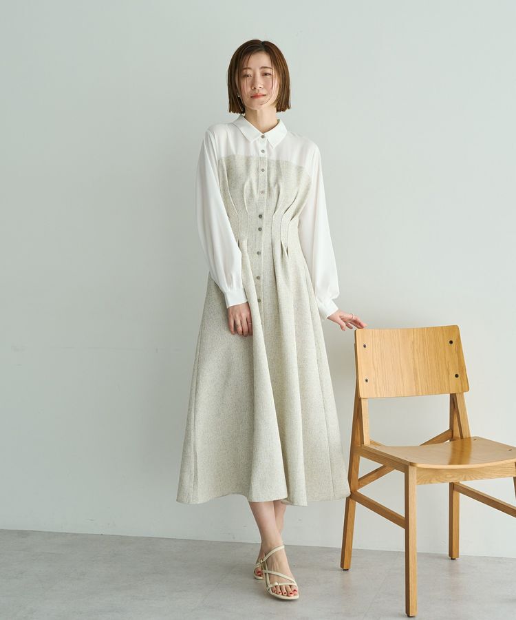 YECCA VECCA「ベアドッキングワンピース」|ワンピース|