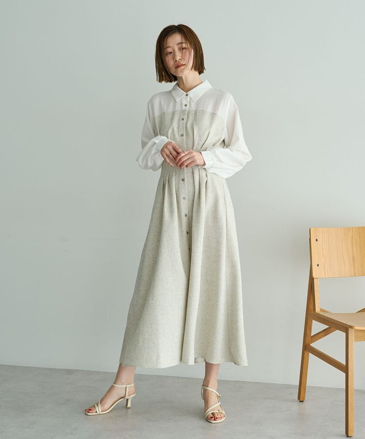 YECCA VECCA「ベアドッキングワンピース」|ワンピース|