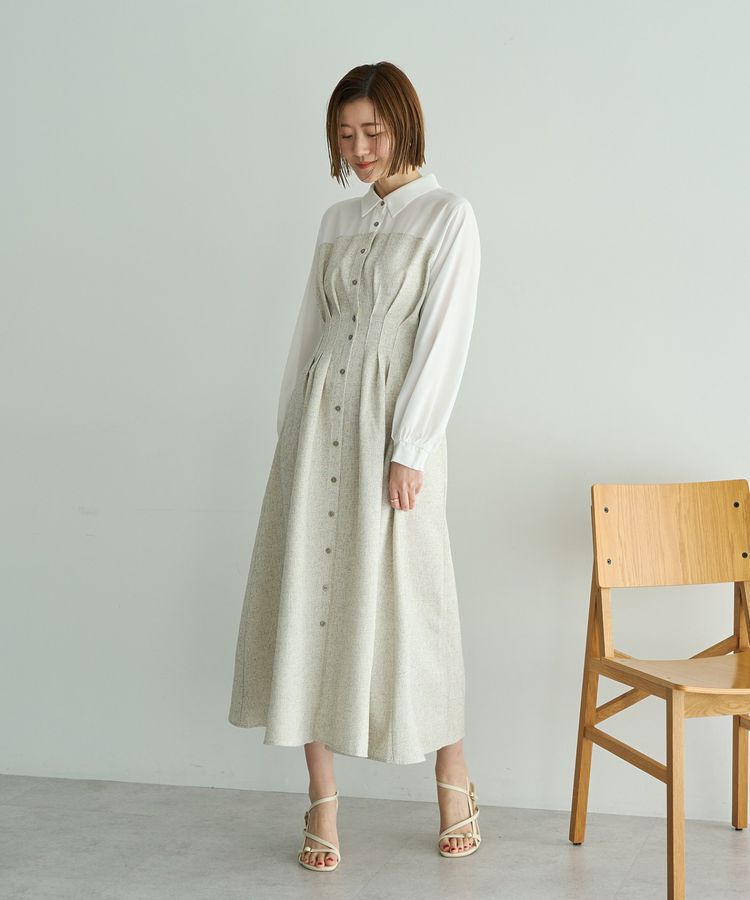 YECCA VECCA「ベアドッキングワンピース」|ワンピース|