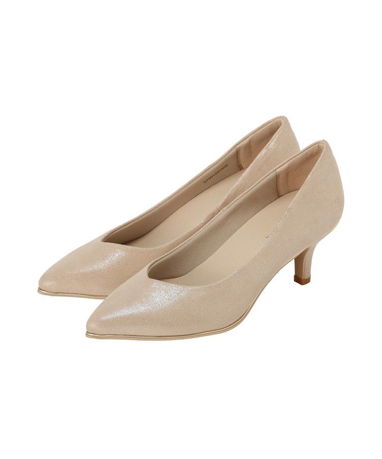 YECCA VECCA「メタルラインパンプス」|パンプス|