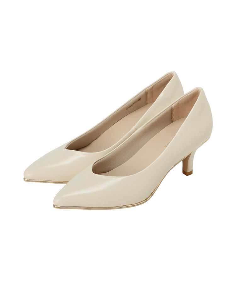 YECCA VECCA「メタルラインパンプス」|パンプス|