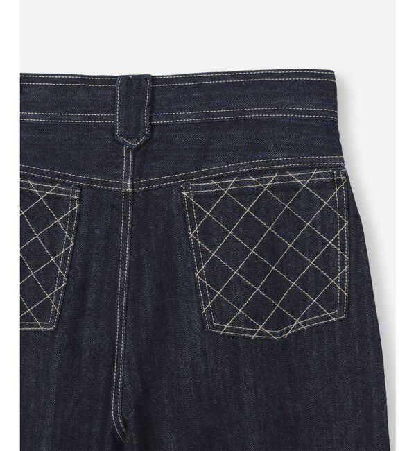 LOULOU WILLOUGHBY「【LOULOU WILLOUGHBY】デニムバギーパンツ」|デニム|