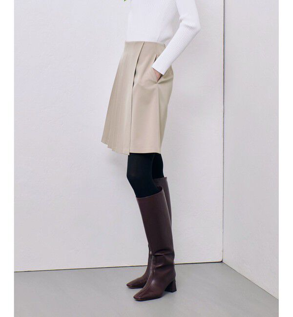 allureville「ストレッチツイルチノスカート」|スカート|