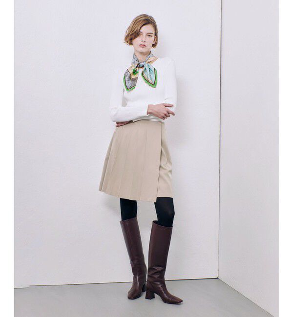 allureville「ストレッチツイルチノスカート」|スカート|