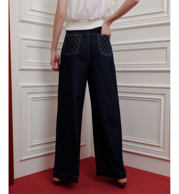 LOULOU WILLOUGHBY「◇【LOULOU WILLOUGHBY】デニムバギーパンツ」|デニム|