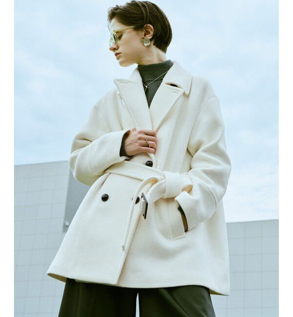 パイルメルトンデザインPコート（allureville）｜ルミネの