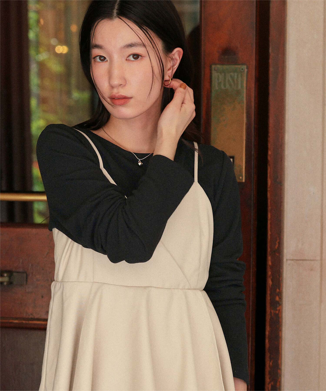 titivate「ハートカット刺繍前後2wayカットソー」|Tシャツ・カットソー|