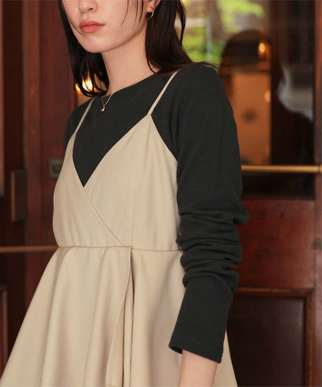 titivate「ハートカット刺繍前後2wayカットソー」|Tシャツ・カットソー|