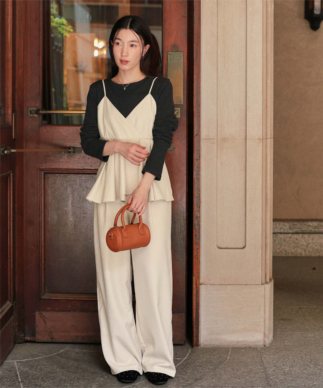 titivate「ハートカット刺繍前後2wayカットソー」|Tシャツ・カットソー|