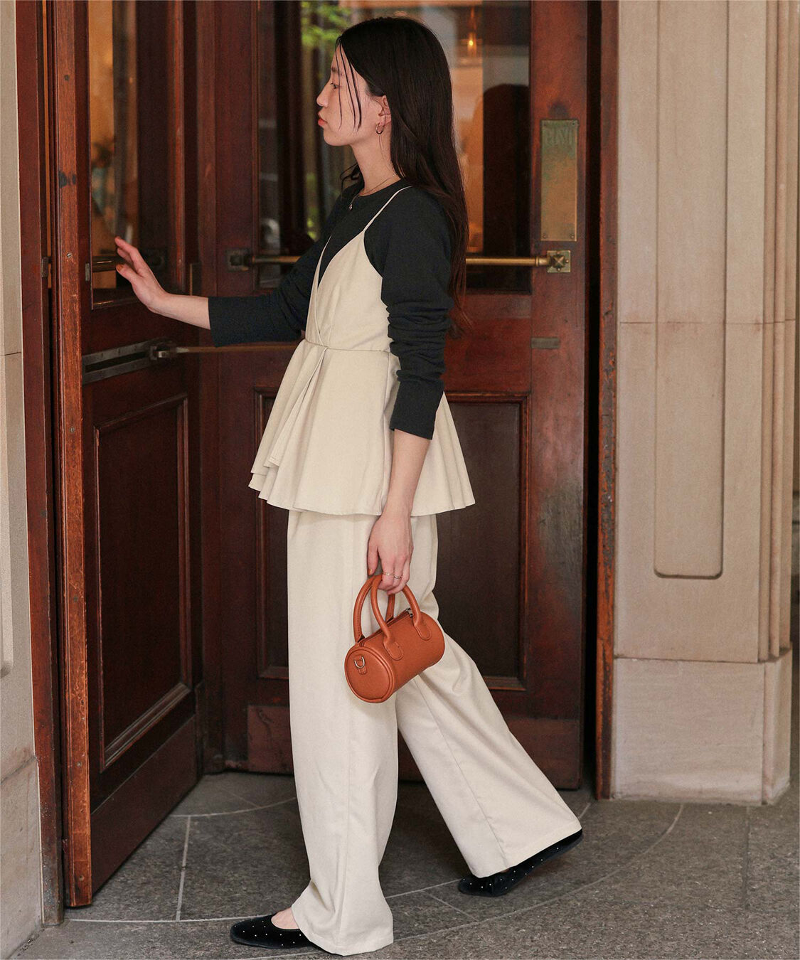 titivate「ハートカット刺繍前後2wayカットソー」|Tシャツ・カットソー|