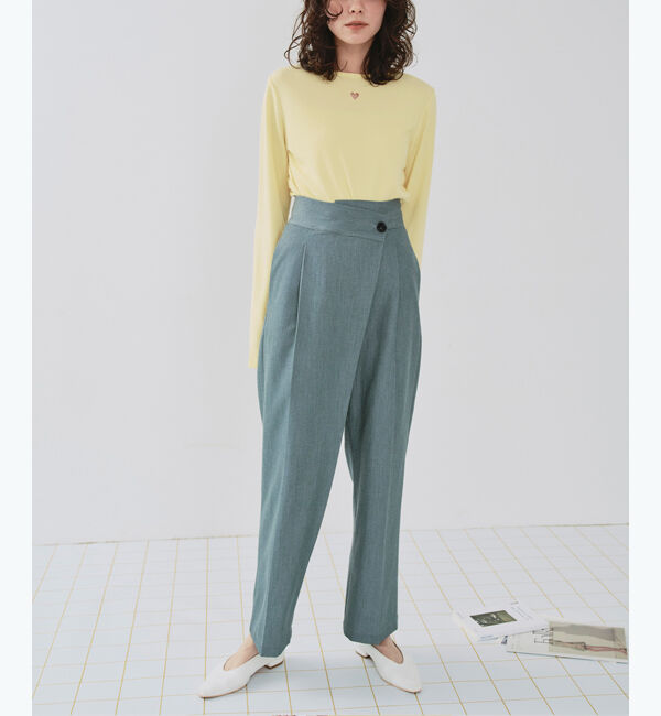 titivate「ハートカット刺繍前後2wayカットソー」|Tシャツ・カットソー|