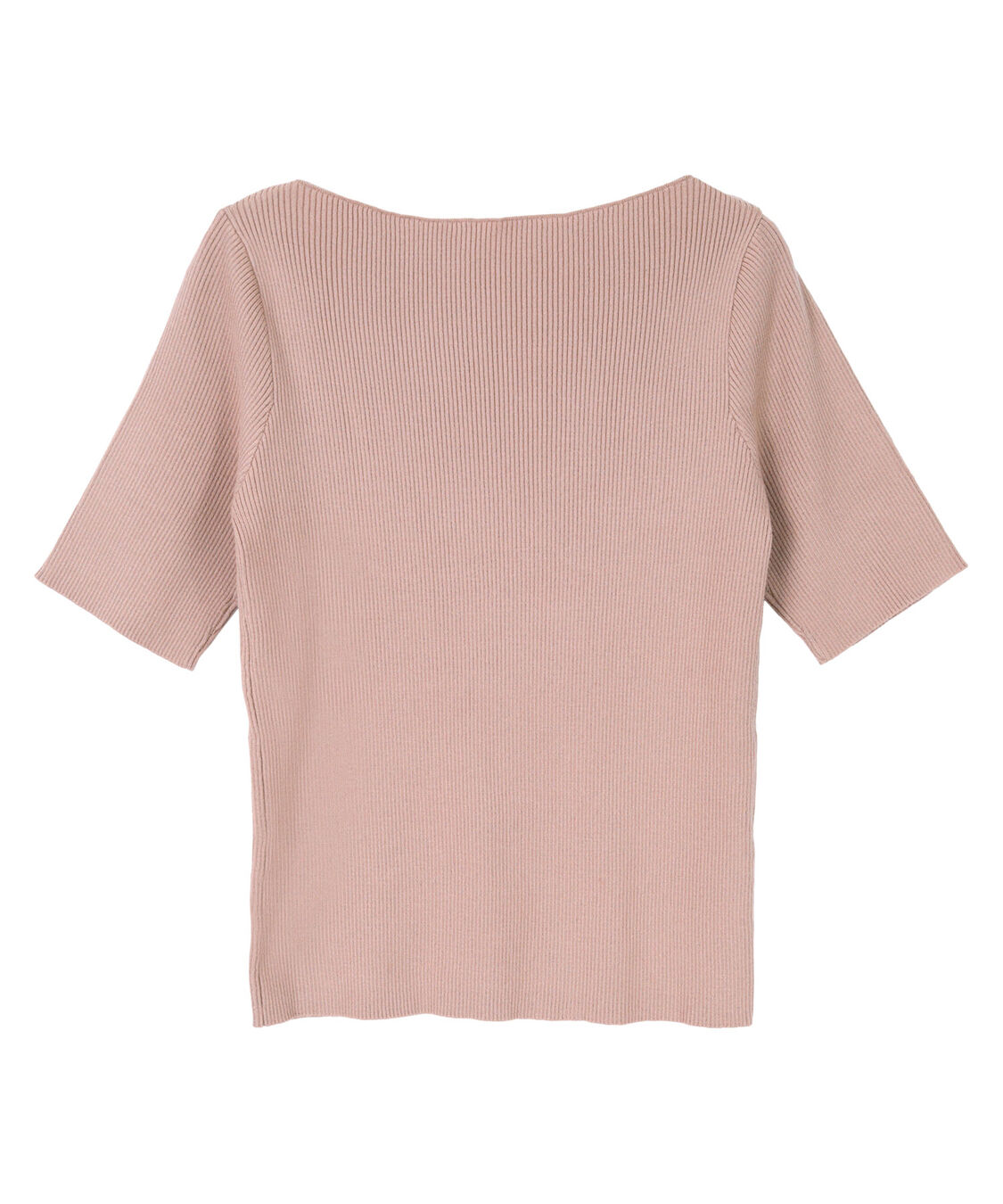 ur's「ボートネックハーフスリーブリブニット」|ニット・セーター|