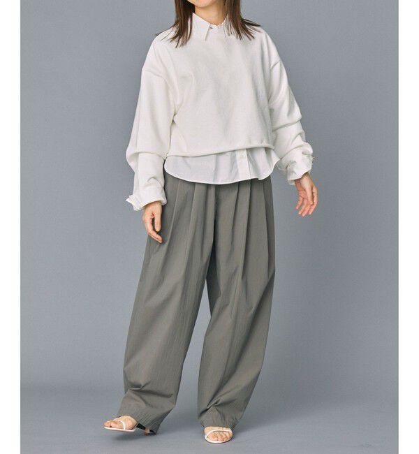 BABYLONE「コットンナイロンタックパンツ」|その他|