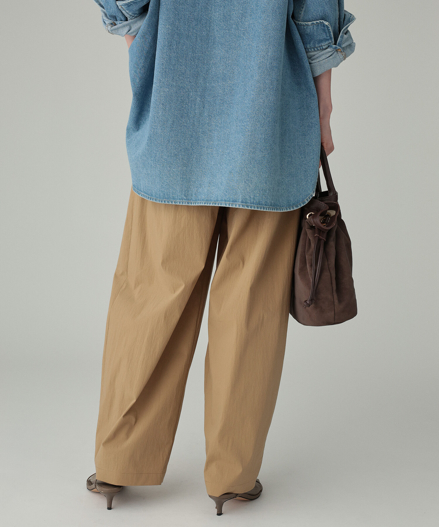 BABYLONE「コットンナイロンタックパンツ」|その他|