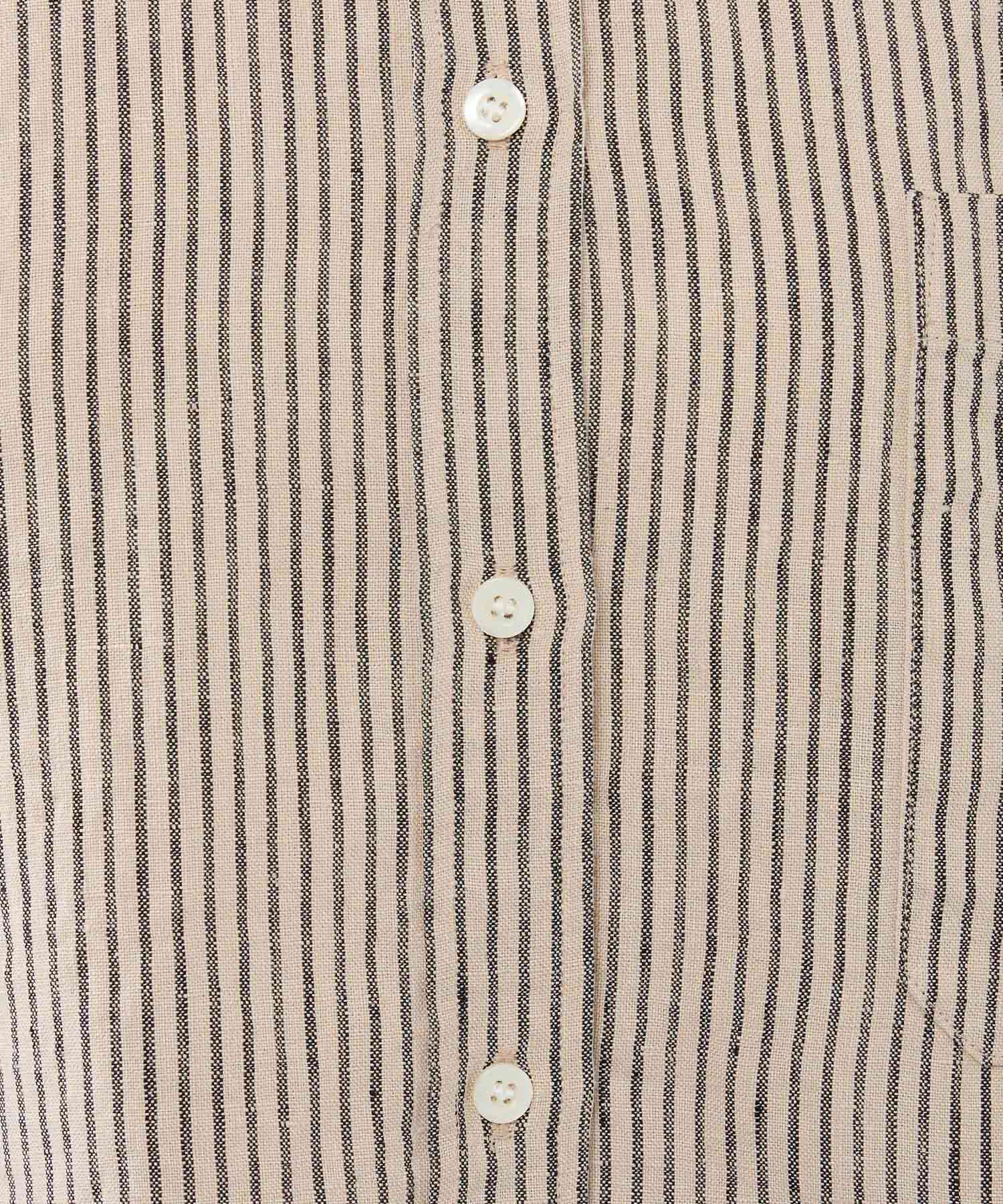 BABYLONE「【WEBストア限定】ストライプBIGシルエットシャツ」|シャツ・ブラウス|