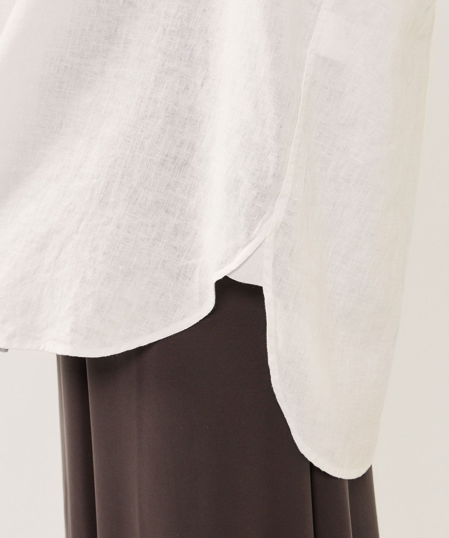 BABYLONE「リネンBIGシルエットシャツ」|シャツ・ブラウス|