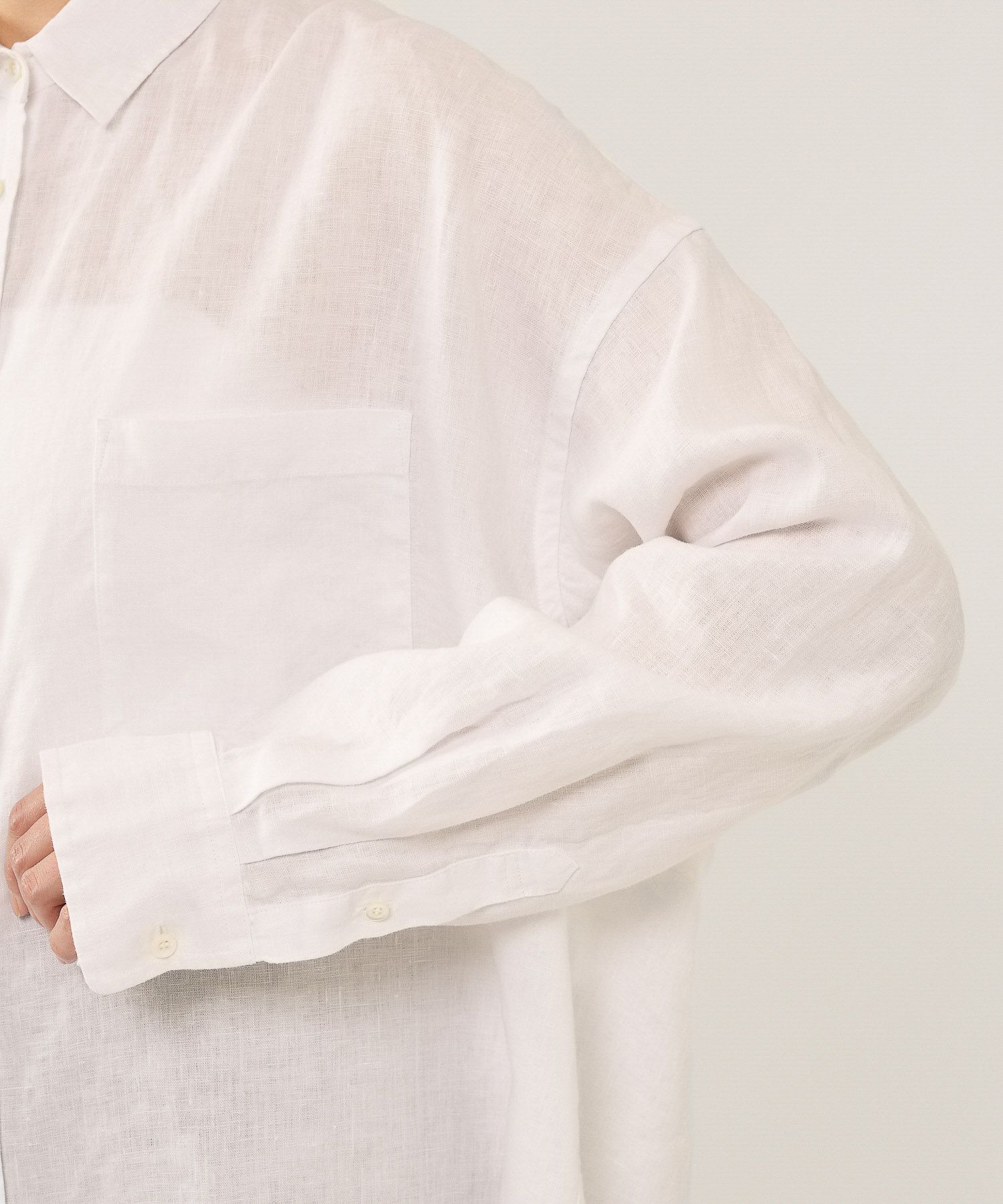 BABYLONE「リネンBIGシルエットシャツ」|シャツ・ブラウス|