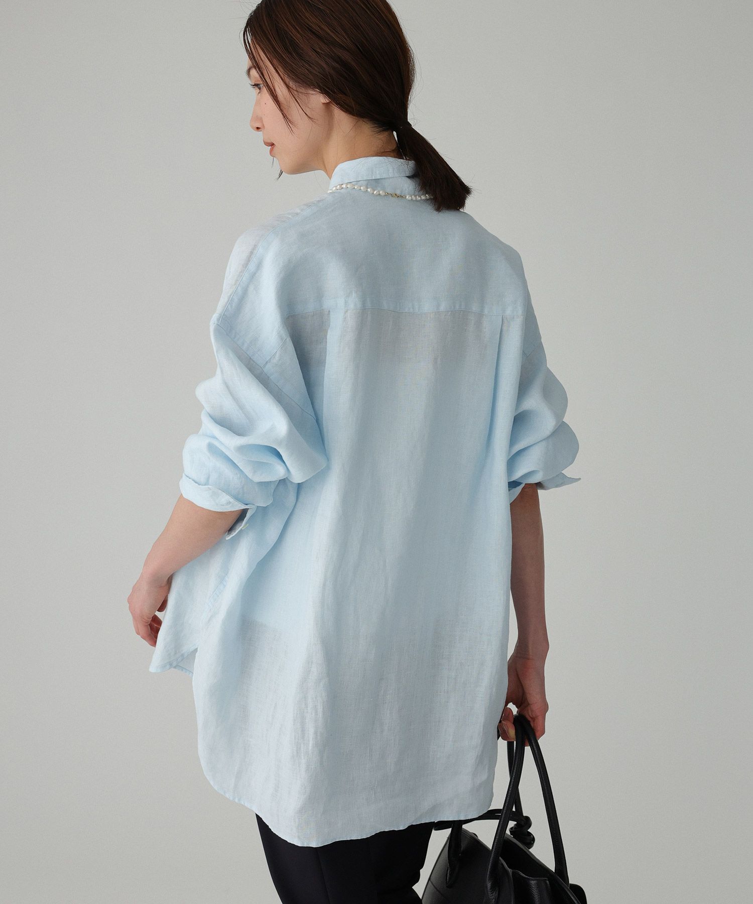 BABYLONE「リネンBIGシルエットシャツ」|シャツ・ブラウス|