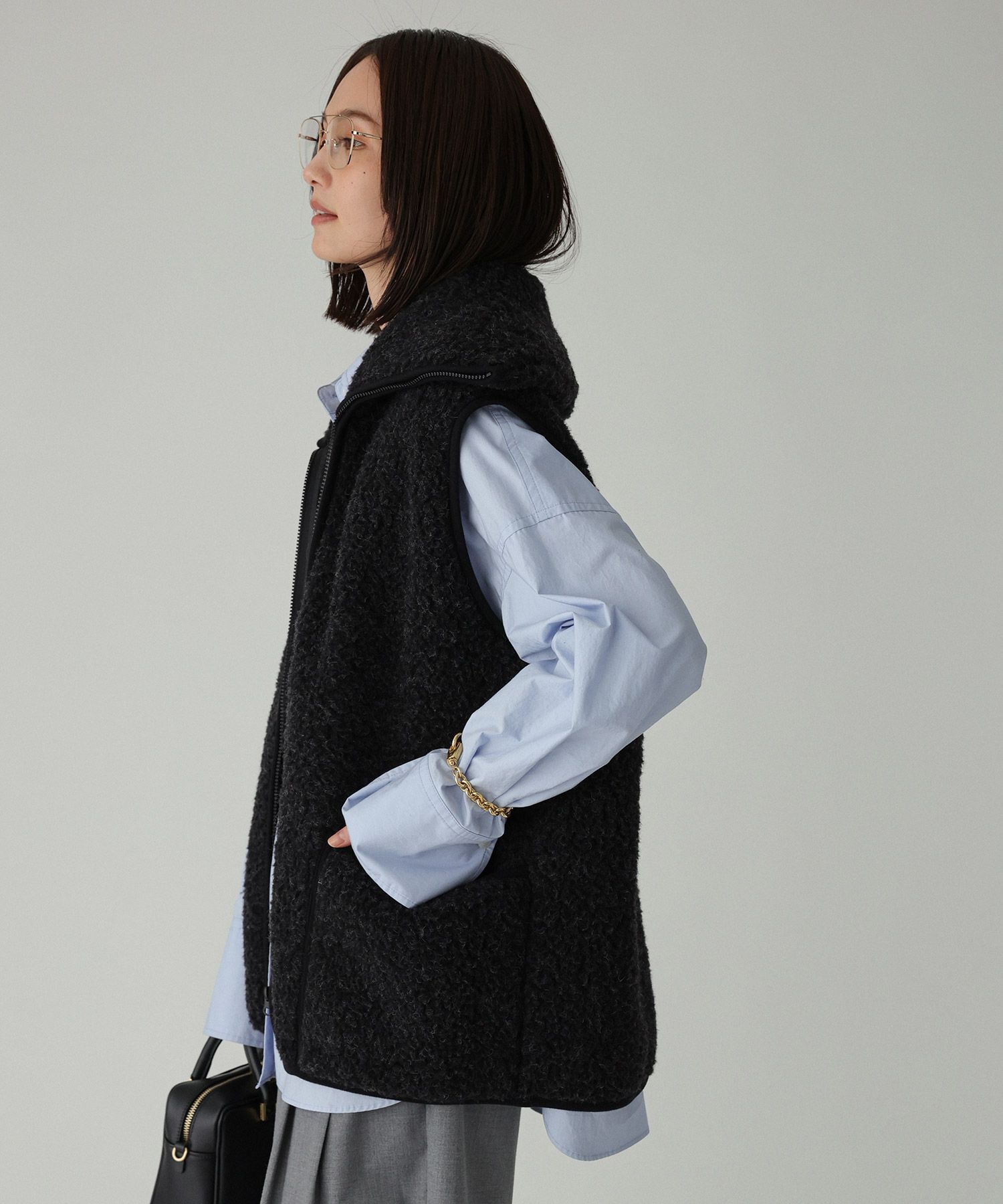  「【COLD BREAKER】BABYLONE別注ボアベスト」|ベスト・ジレ|