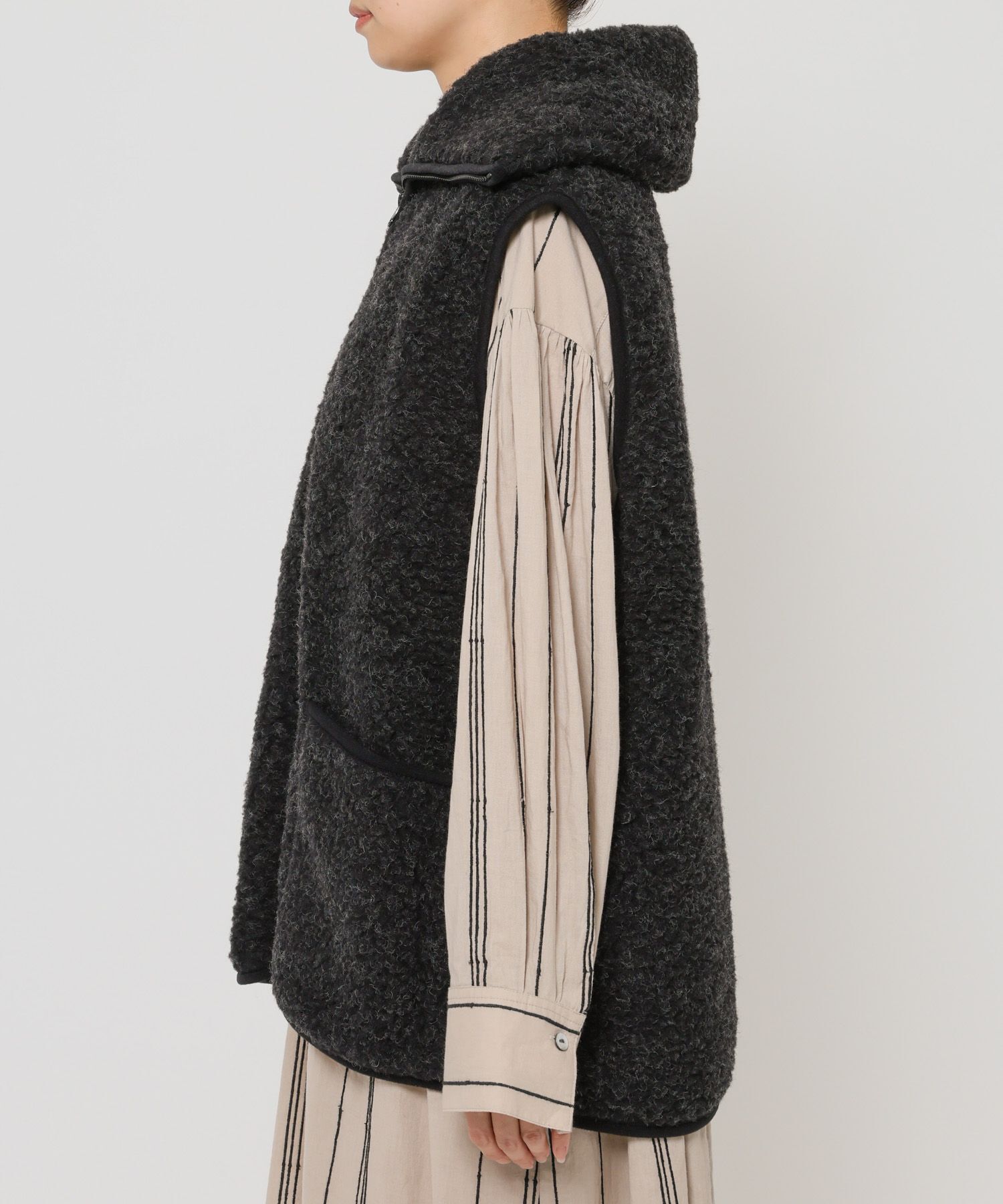  「【COLD BREAKER】BABYLONE別注ボアベスト」|ベスト・ジレ|