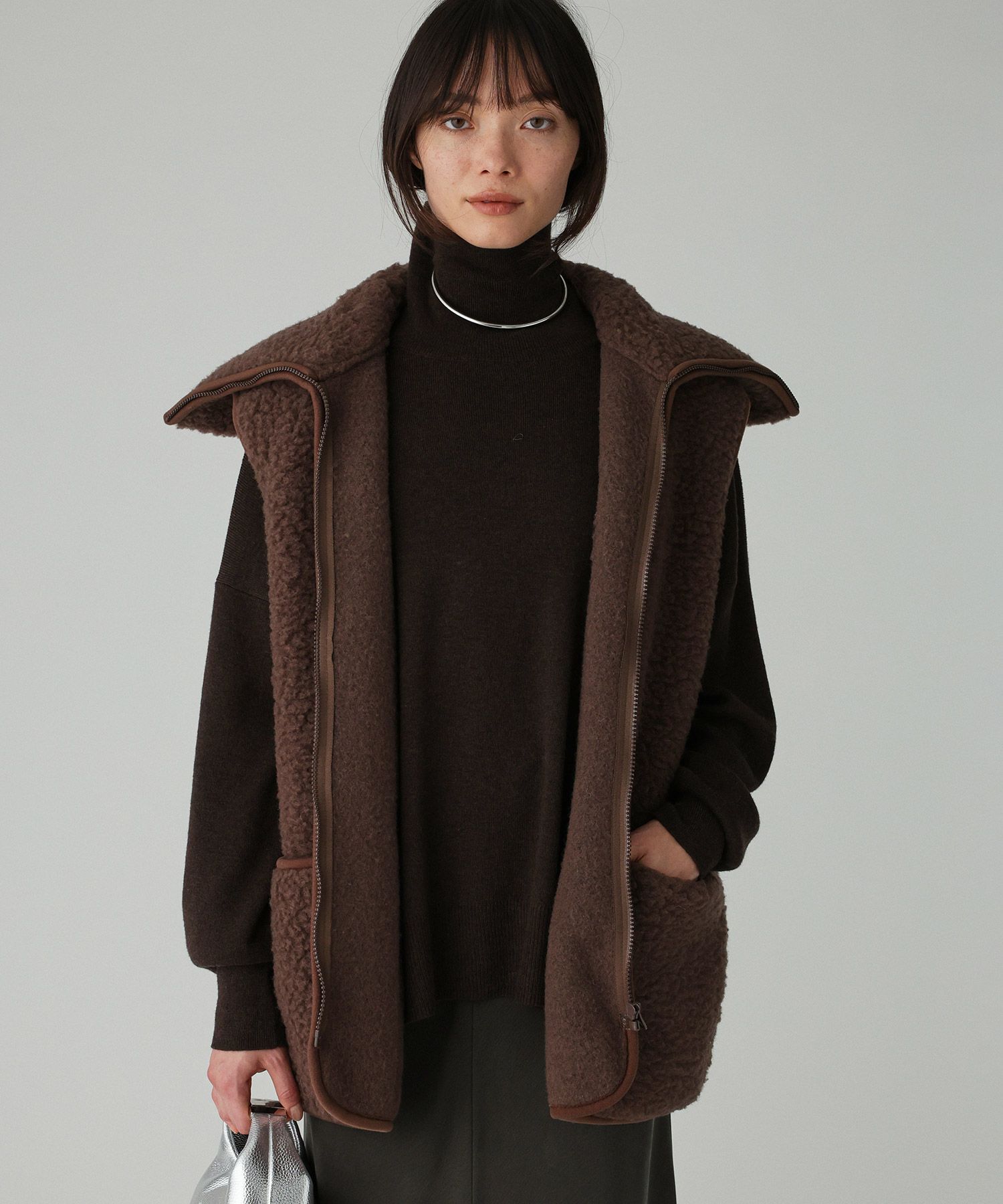  「【COLD BREAKER】BABYLONE別注ボアベスト」|ベスト・ジレ|