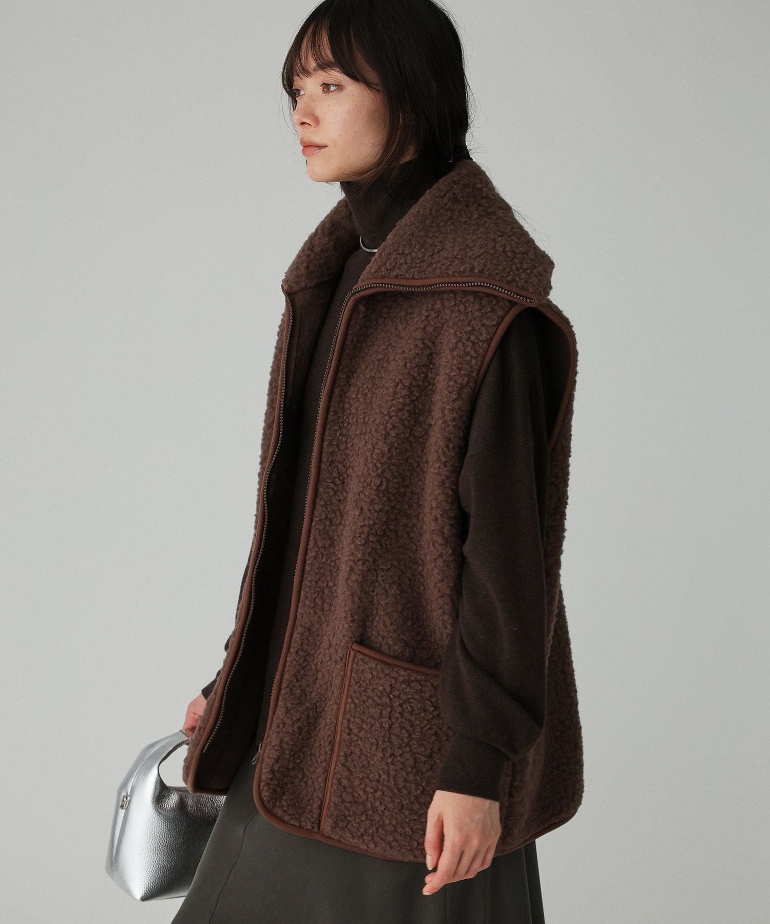  「【COLD BREAKER】BABYLONE別注ボアベスト」|ベスト・ジレ|