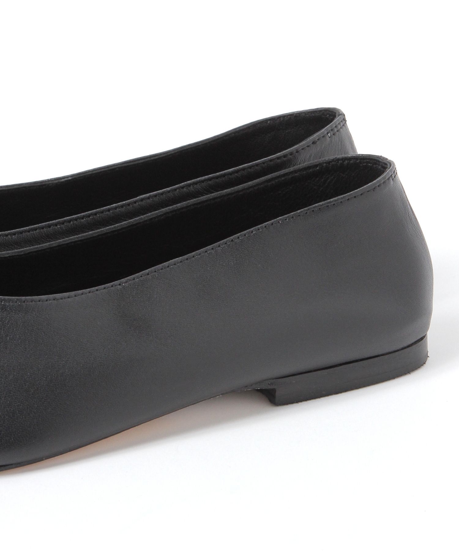 BABYLONE「フラットレザーシューズ」|パンプス|