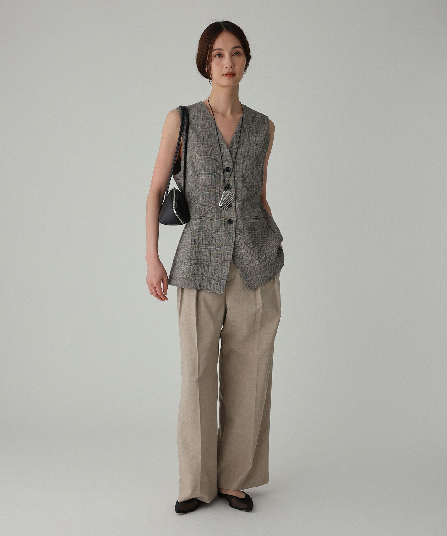 BABYLONE「クレープリネンジレ」|ベスト・ジレ|