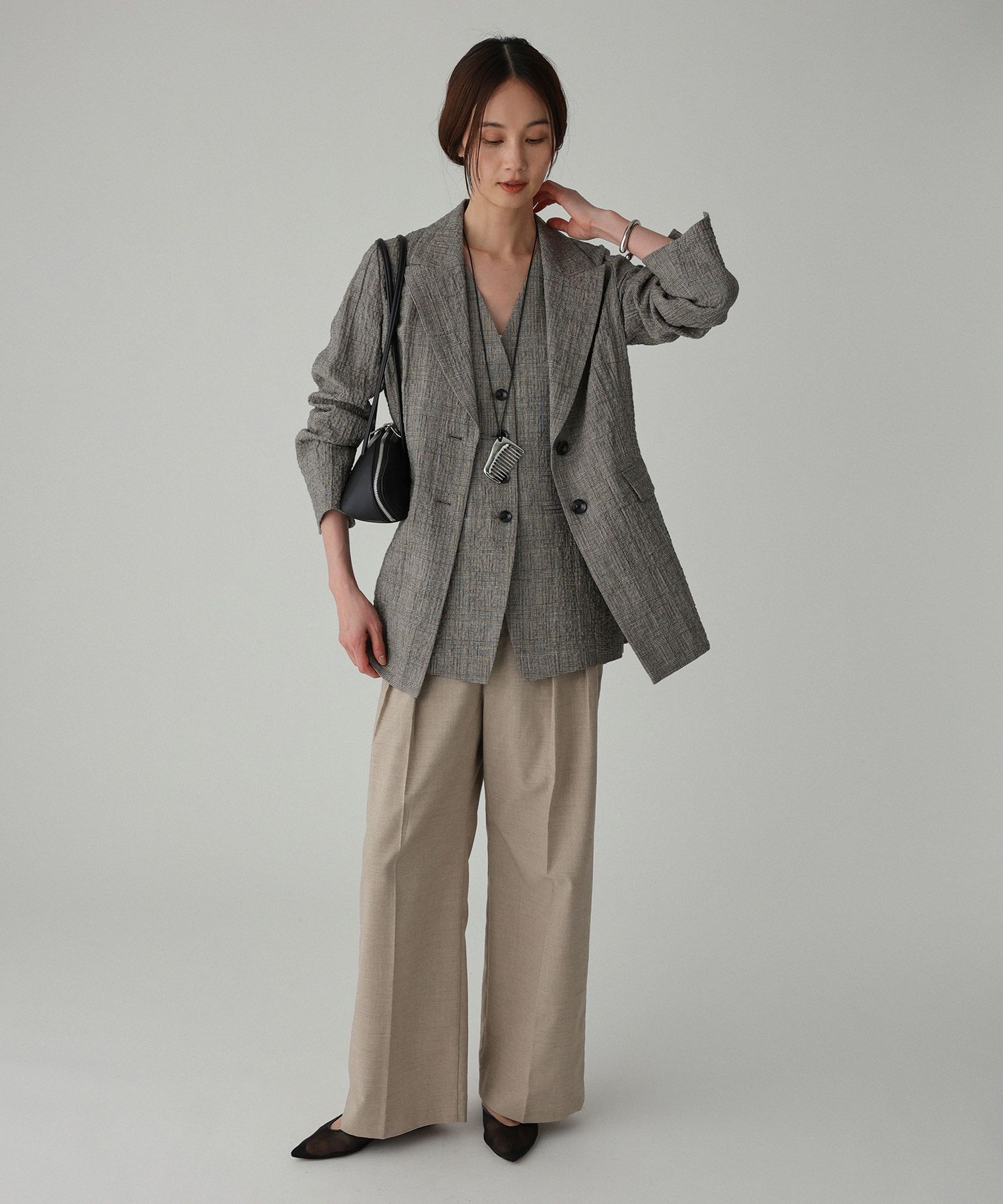 BABYLONE「クレープリネンジレ」|ベスト・ジレ|