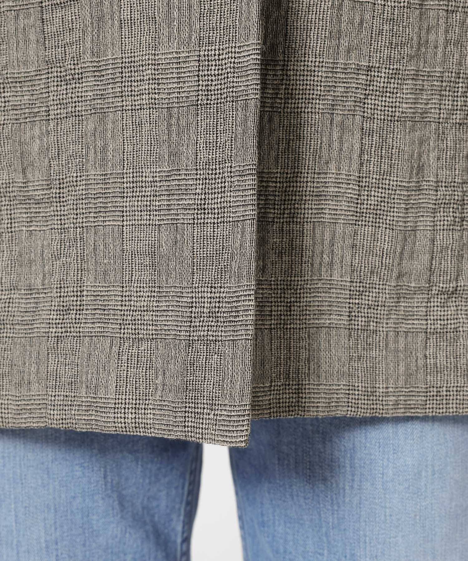 BABYLONE「クレープリネンジャケット」|テーラードジャケット|