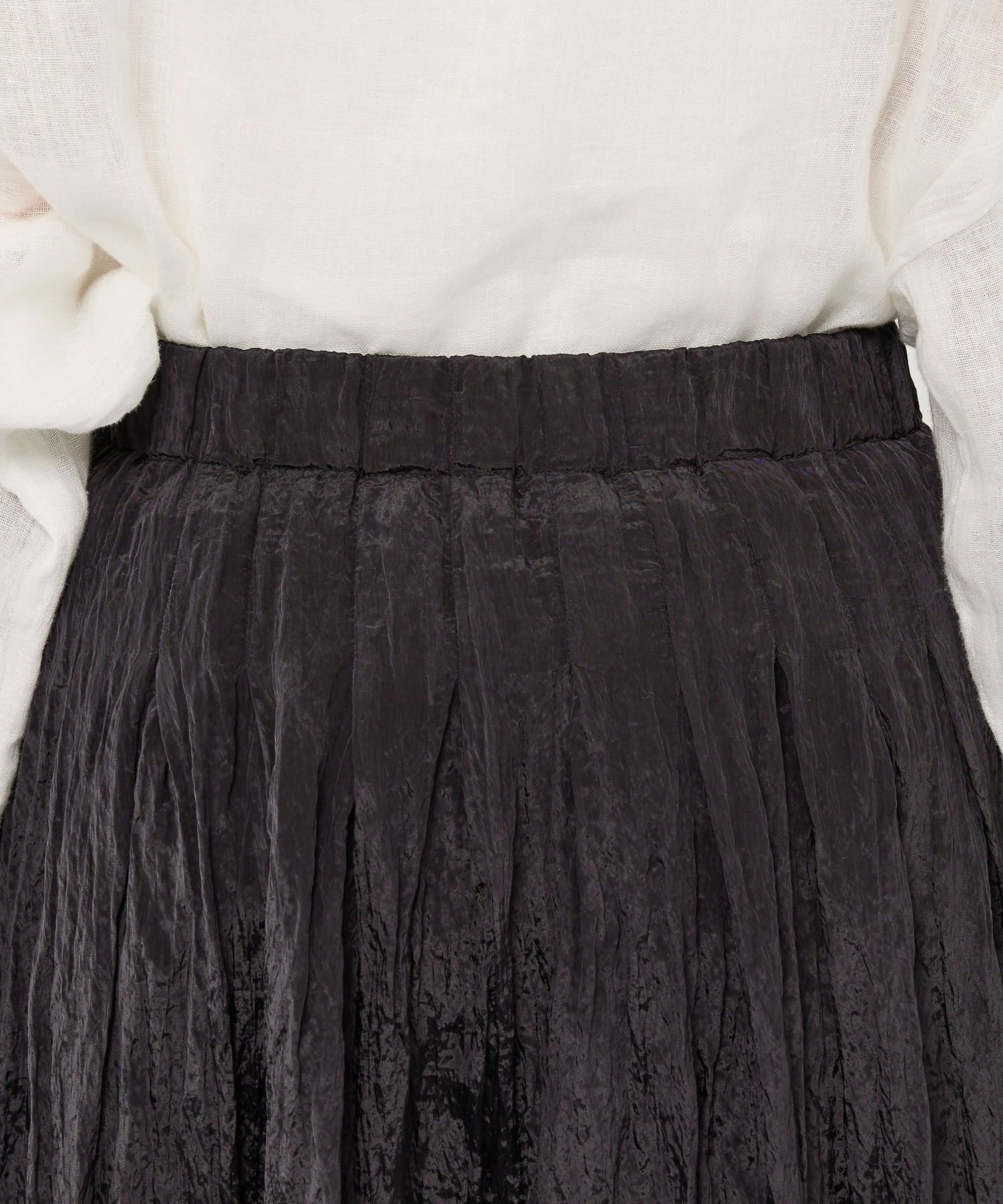 BABYLONE「楊柳タックフレアスカート」|スカート|