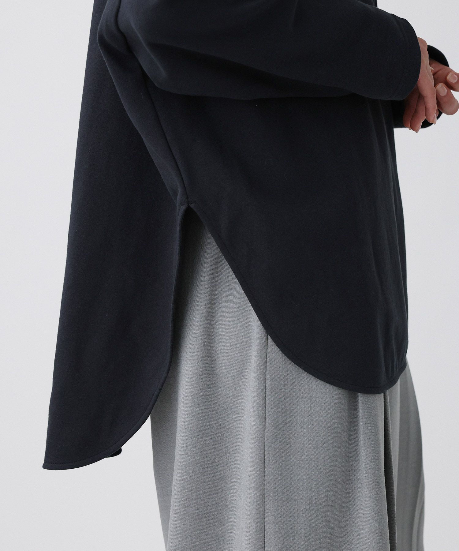 BABYLONE「シャツドッキングカットソー」|Tシャツ・カットソー|