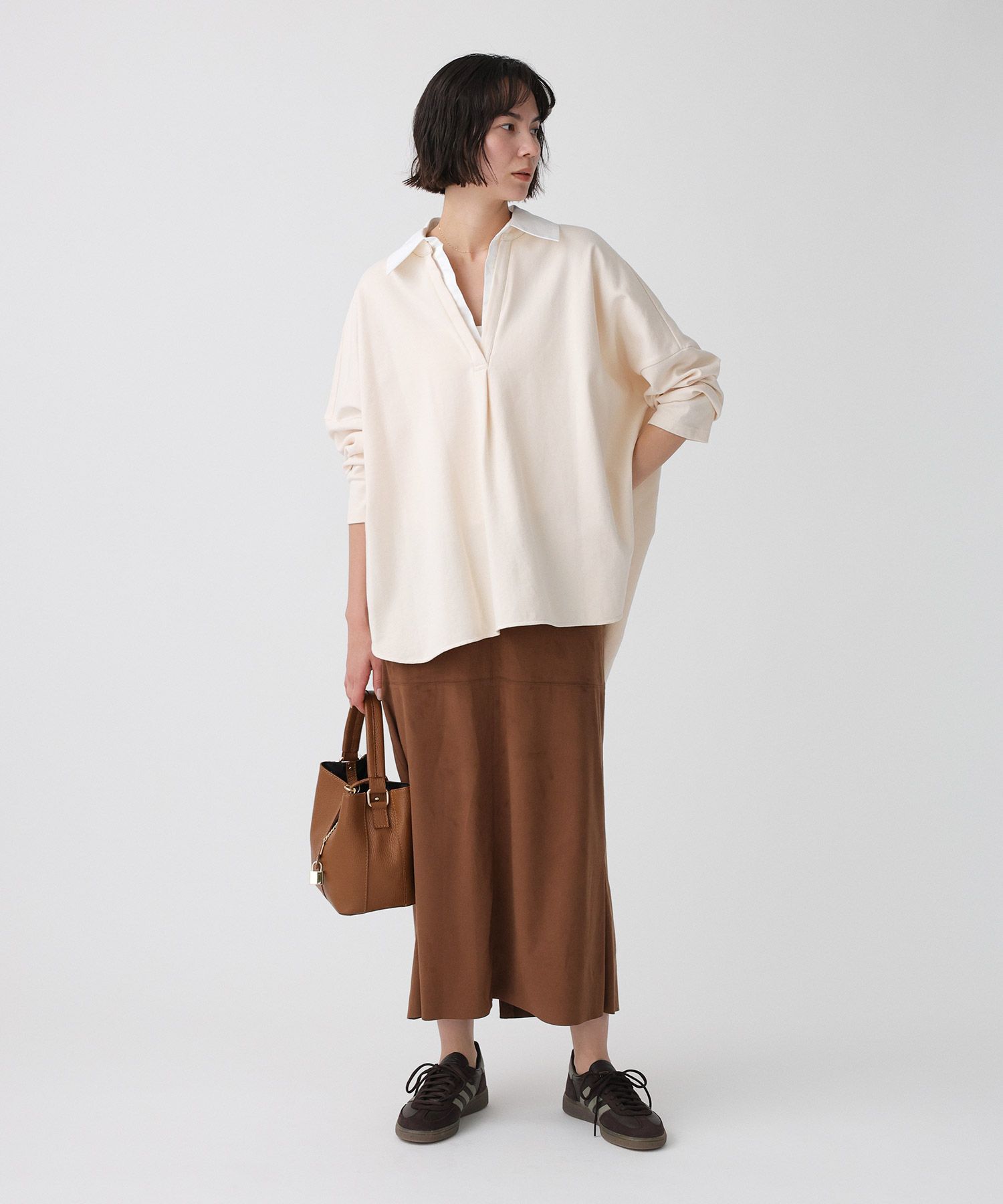 BABYLONE「シャツドッキングカットソー」|Tシャツ・カットソー|