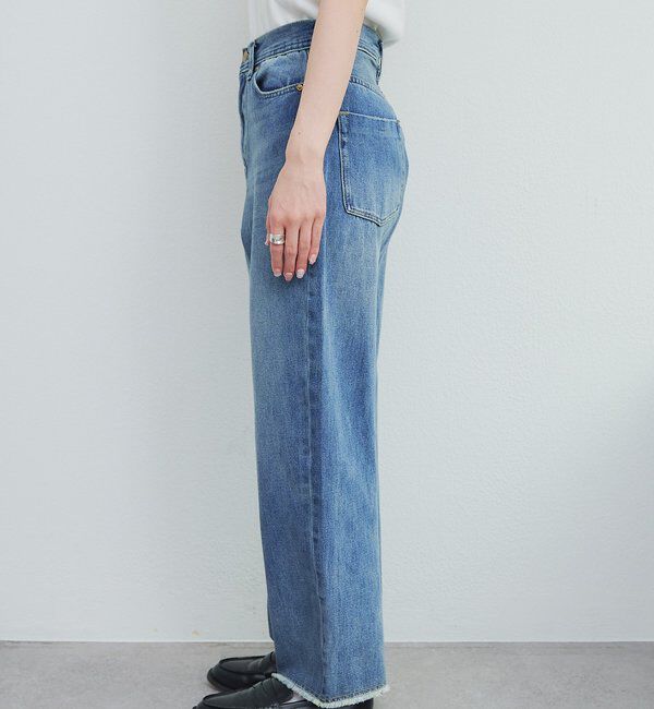  「《リバイバル》【低身長/高身長対応】タテストレッチ足長デニムパンツ」|その他|