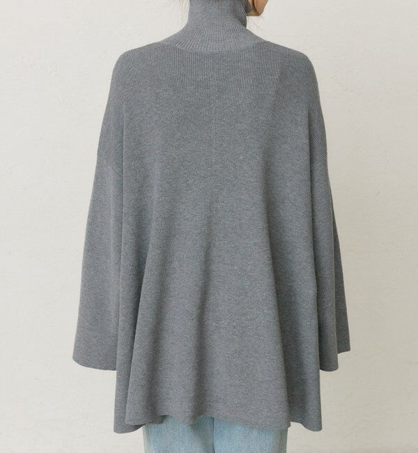  「【セットアップ対応】ハイネックフレアニットプルオーバー」|ニット・セーター|