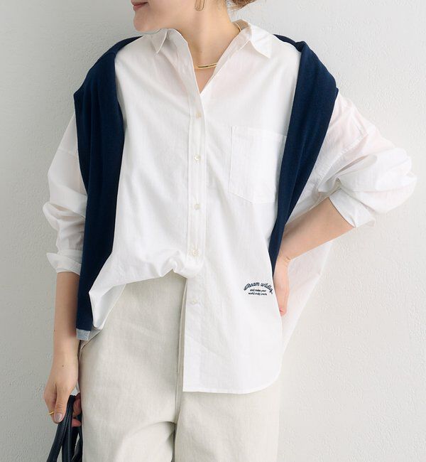 「リヨセルコットンオーバーシャツ」|シャツ・ブラウス|