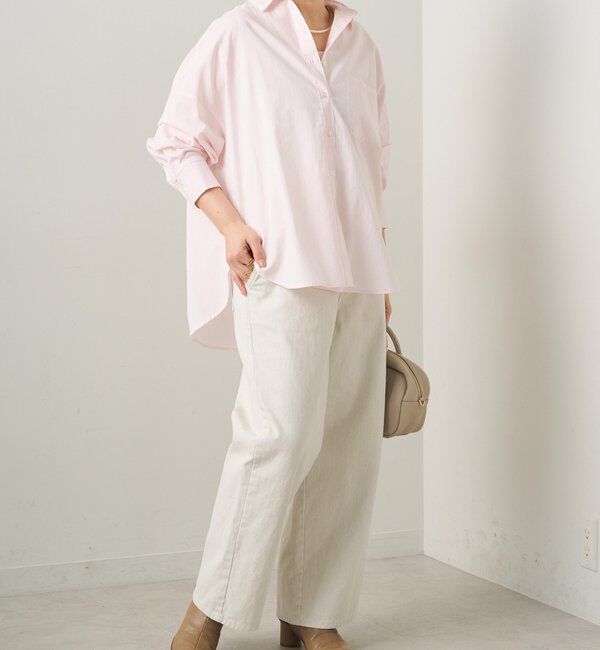  「リヨセルコットンオーバーシャツ」|シャツ・ブラウス|