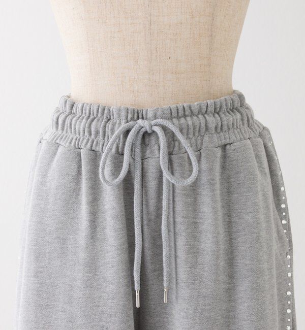  「サイドビジューカットパンツ」|その他|