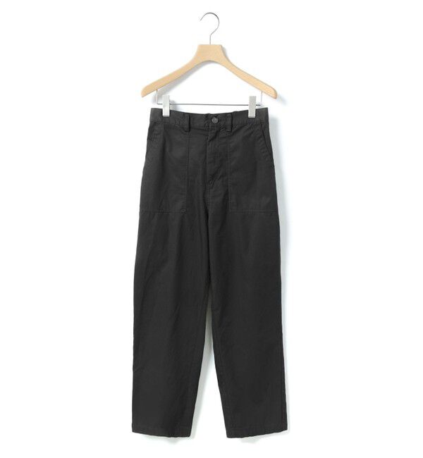 MidiUmi「MidiUmi ベイカーストレートパンツ」|その他|ブラック