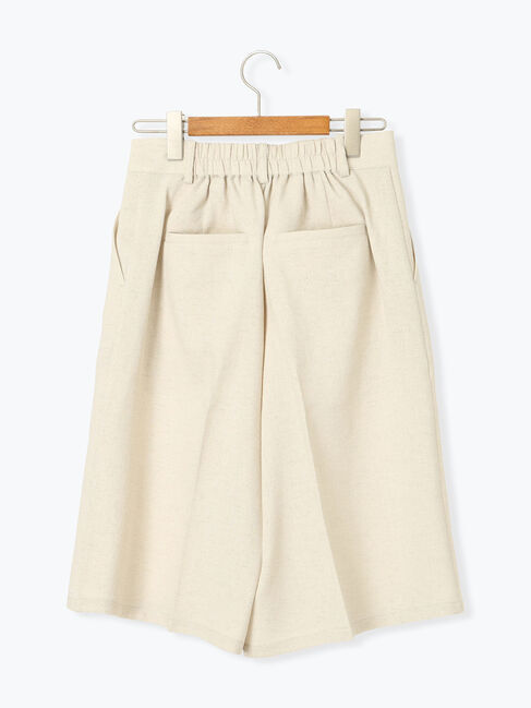Lugnoncure「麻調タックハーフパンツ《2025summer catalog item》」|その他|