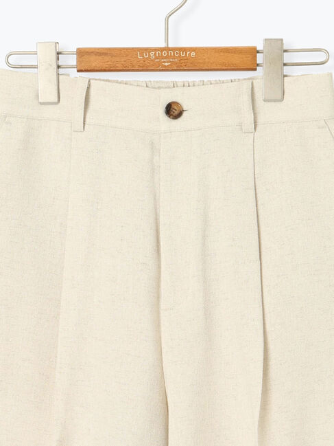 Lugnoncure「麻調タックハーフパンツ《2025summer catalog item》」|その他|