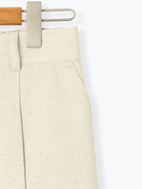 Lugnoncure「麻調タックハーフパンツ《2025summer catalog item》」|その他|