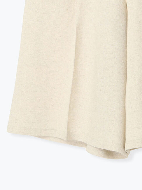 Lugnoncure「麻調タックハーフパンツ《2025summer catalog item》」|その他|