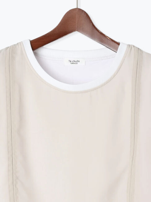 Te chichi TERRASSE「レイヤードドロストトップス」|その他|