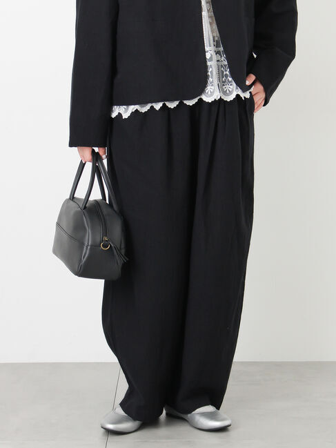 Samansa Mos2「【Cross&times;Linen】ふんわりパンツ」|その他|