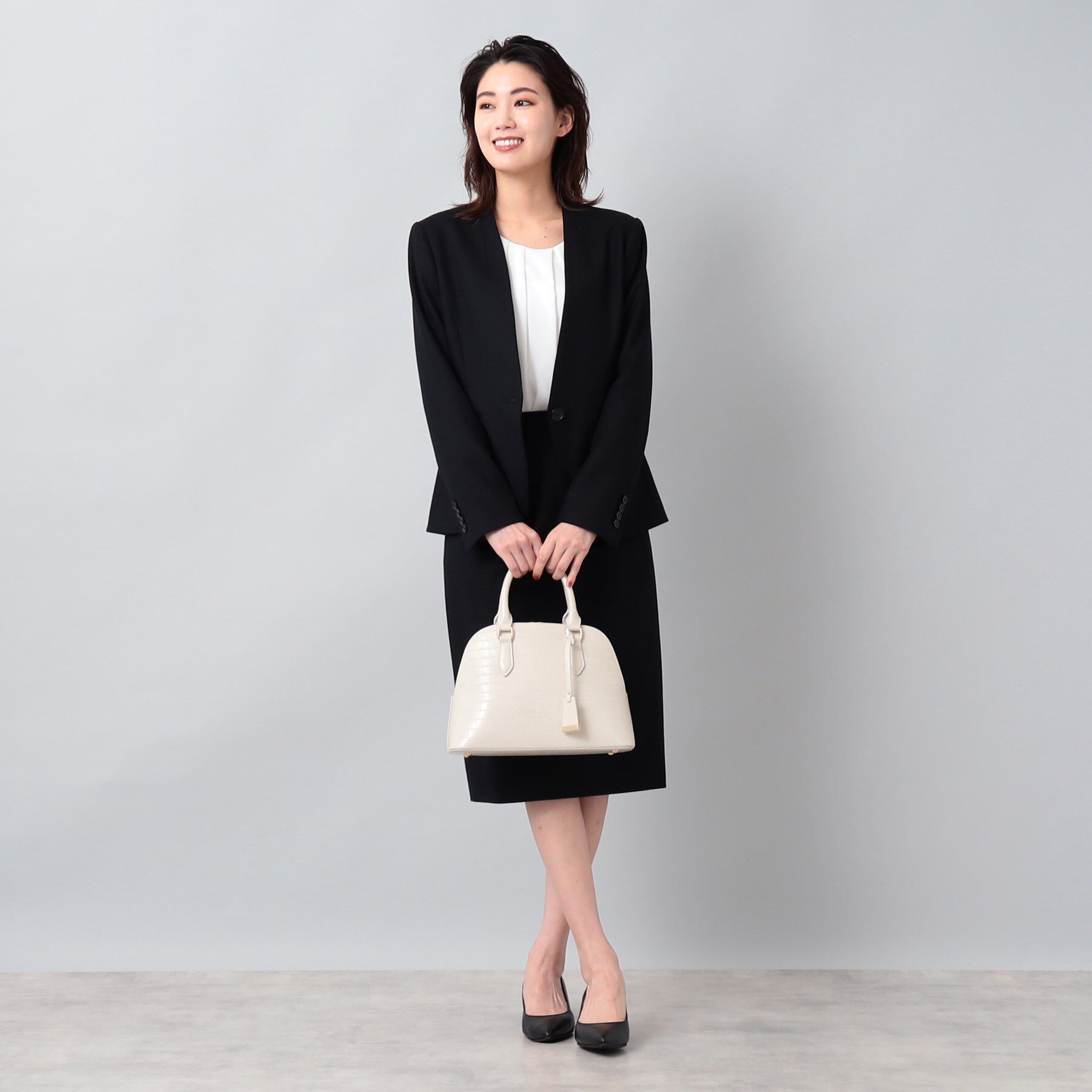 UNTITLED「【追加8／名品】2WAYポケットボストンバッグ」|ハンドバッグ|