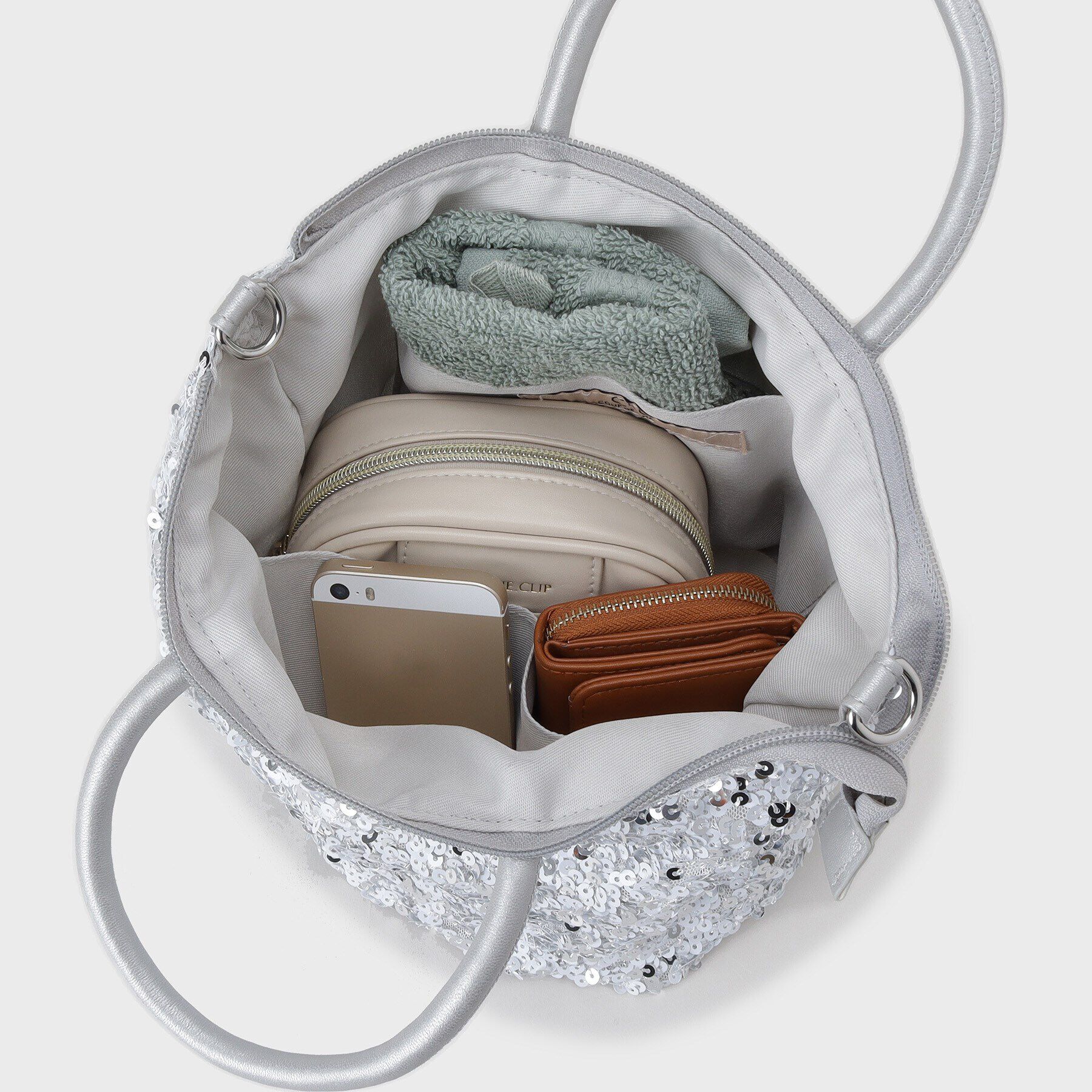 COUP DE CHANCE「キラキラ輝く大人可愛いスパンコールバッグ」|トートバッグ|