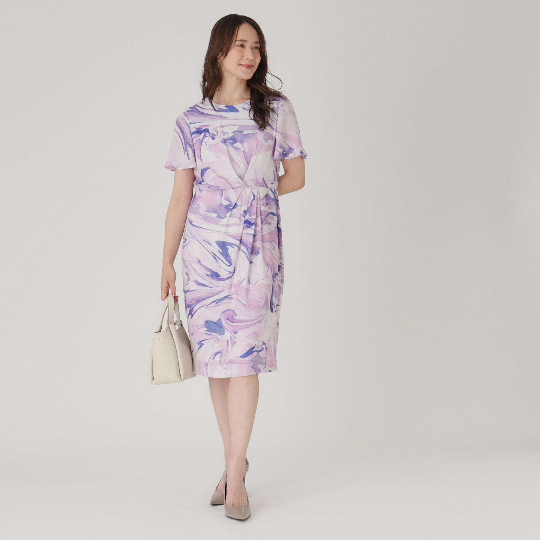 COUP DE CHANCE「【洗える／日本製】柄ワンピース」|ワンピース|